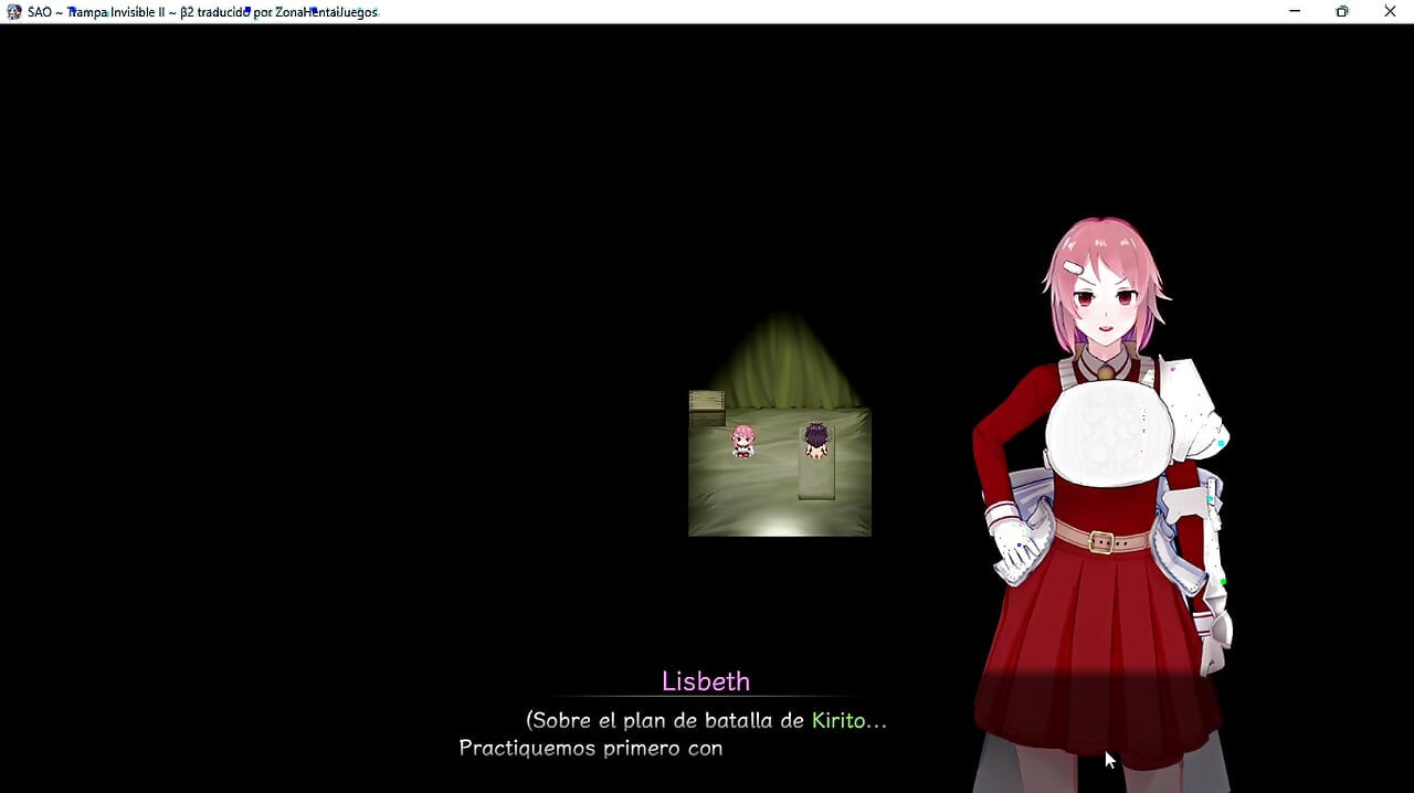 SWORD ART ONLINE NTR LIZBETH JUEGO + 18