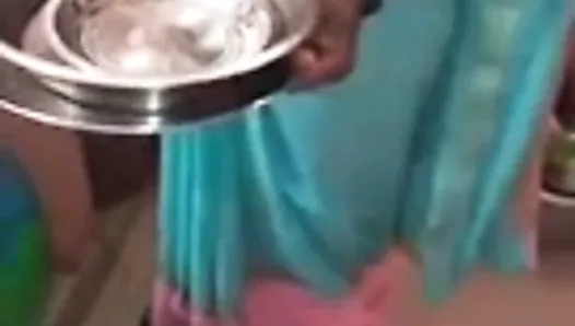 Hot tamil maid flashing 2