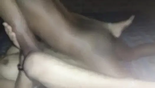 Desi village girl left her husband after locking him