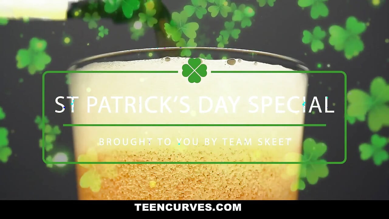 Zsákmány és nagymellű fekete döngölése a st paddys napján