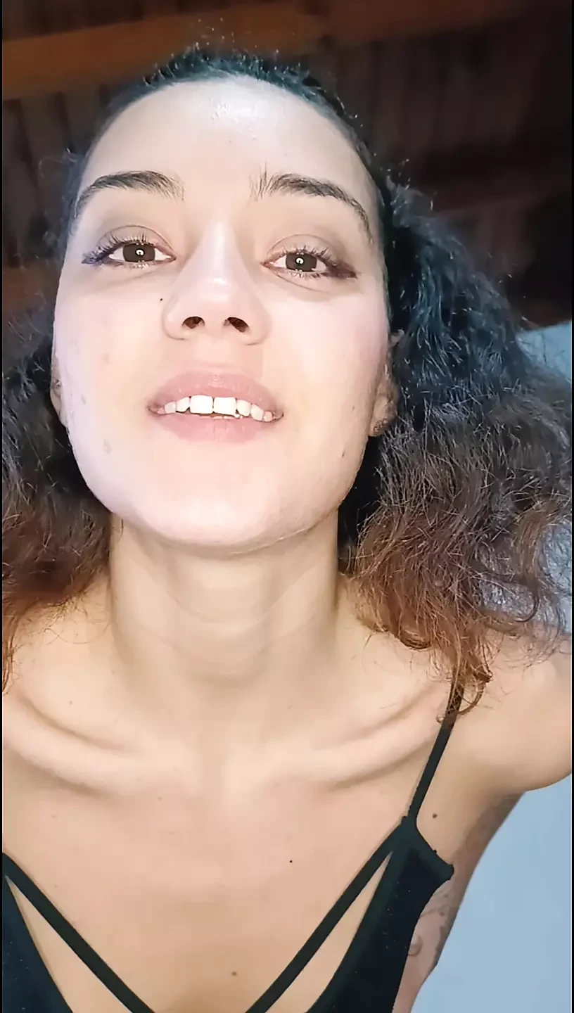 Humiliating Dominatrix in POV: I Spit on You, I Use You, and Your Girlfriend Just Watches