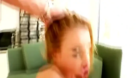 Vahşi Sarışın Anal Üçlü Grup Seks