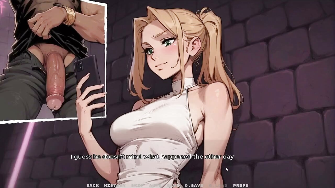 My New Girlfriend Taboo Hentai Game Ep.63 Two Step Sisters Taking Care of a Huge BBC in the Club Toilet!