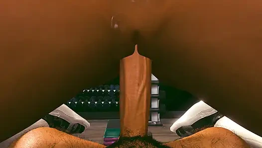 This Athletic Beauty Makes Me Cum in Her Panties l 3D Animation Hentai Uncensored