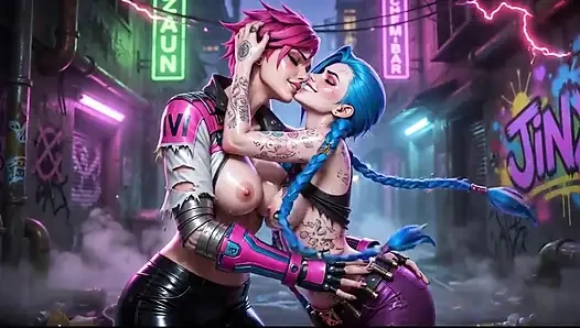 Jinx Wet Tease Compilation Big Tits and Ahegao Full