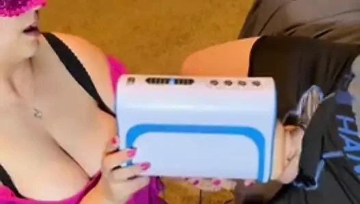 My step son takes forever to cum.