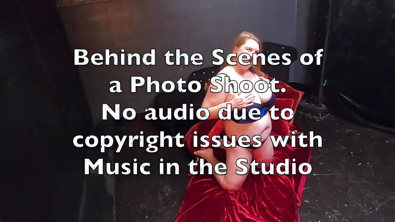Behind the Scenes Lingerie to Nude Photoshoot and Toy Play