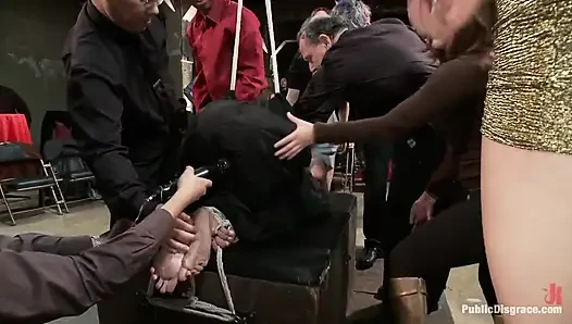 Penthouse pet, bound, ass fucked & fisted, dp'ed, sampai muncrat