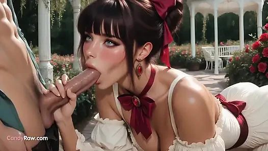 Romantic 3D Bloom Surrenders to Temptation in Garden of Pleasure