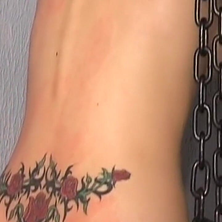 Chained Mature Brunette MILF Flogged by Dominant Master