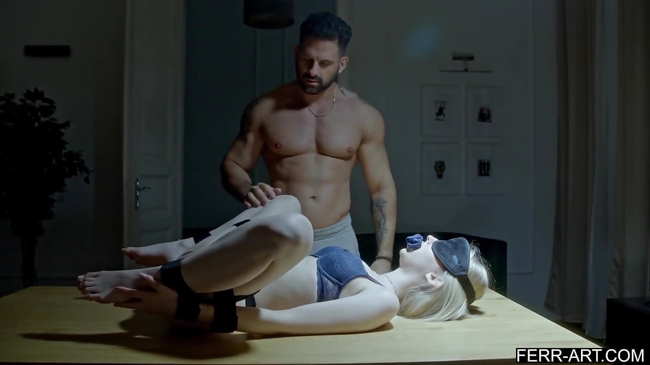 Step Sis Gets Tied Down and Fucked by Step Brother