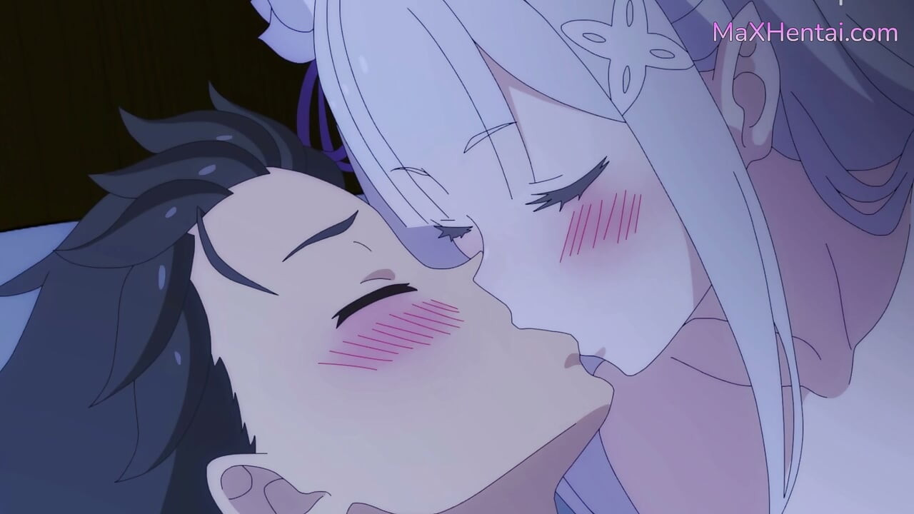 Tonight you belong to me - Subaru x Emilia (Anime Hentai) Eng Sub