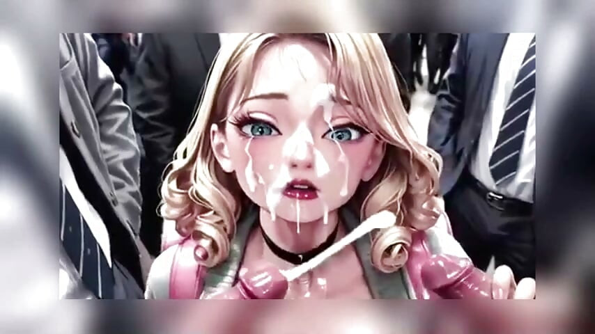 Subway Heat Hentai - Turista loira: sexo público - Vídeo interativo com IA