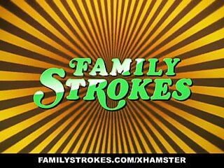 not familyStrokes - not family Game Night Orgy