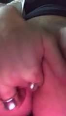 Fru själv filmad fingering