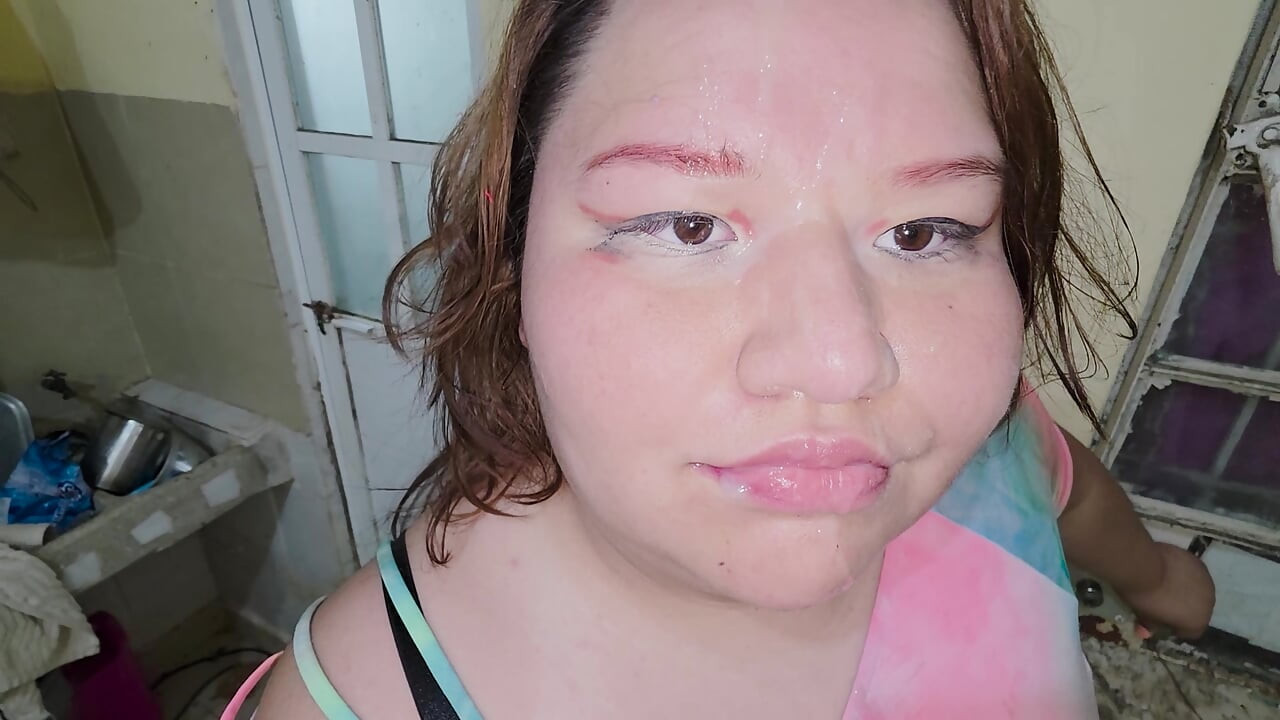 Doing cumwalks with lots of thick cum on my face, through the city with lots of people watching me, is what I always want