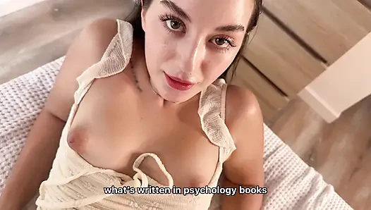 Stepsister Goes Crazy and Asks Step Brother to Fuck Her and He Accidentally Cum Inside her Pussy