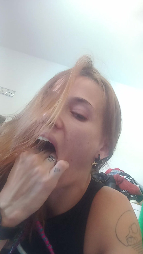 Licking my fingers