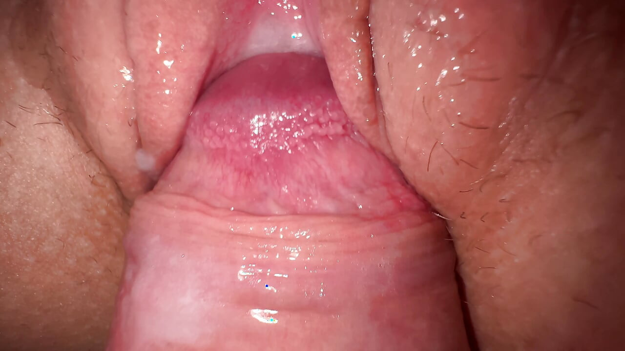Extremely close up fuck tight teen pussy