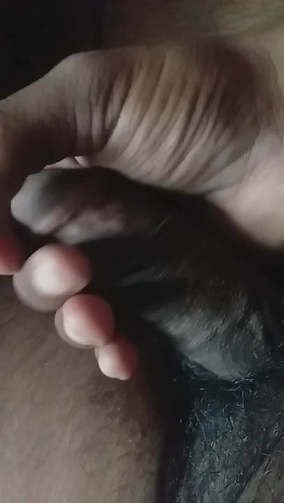 Sri lankan Black cock with bbirthmark