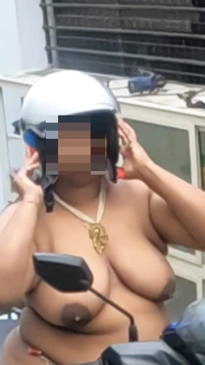 Indian Girl on Scooter