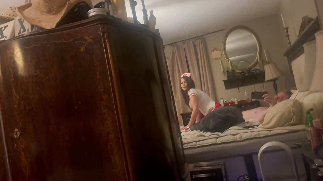 Nurse Ashlynn Rides Her Patient