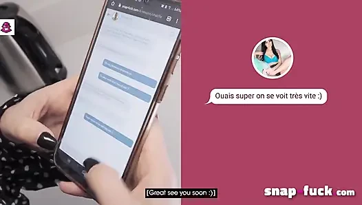 What a horny: Faucet broken, plumber's cock in cunt!!!! (from France)