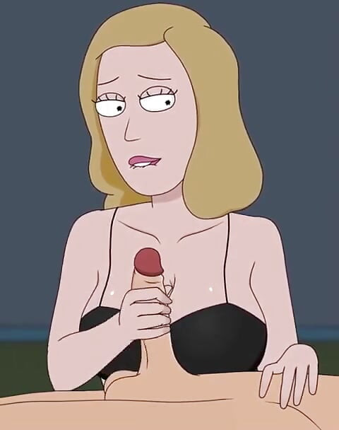 Rick and Morty - a Way Back Home - Sex Scene Only - Part 47 Beth Handjob by Loveskysanx