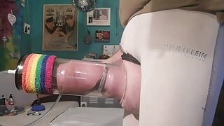 Bulging Pumping See Thru Womansgear