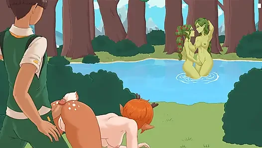 Camp Mourning Wood - Part 40 - Many Lingerie and Hot Girl and Creampie! ...