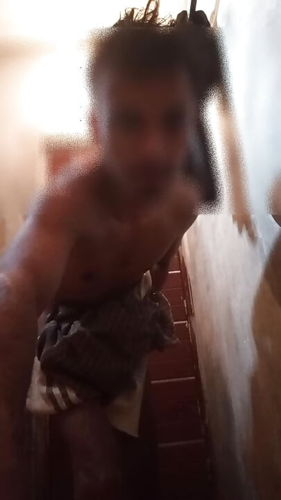 Hot boy message his penis