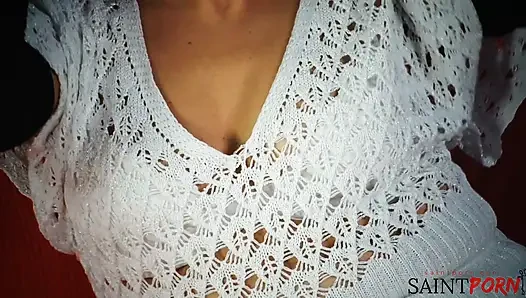 Tanja Gets a Facial That Drips Down Onto Her Natural Tits After a Hard Fuck