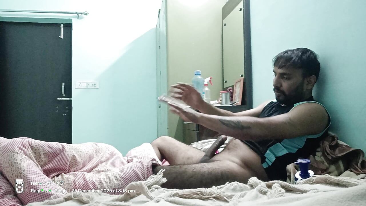 Indian Rajasthani boy indian desi man enjoy shower and masterbation