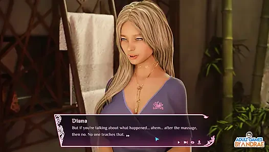 Ep3 şenlikli masaj - Diana'nın en baştan çıkarıcı ayak masajı deneyimi