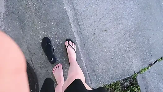 Submissive Dirty Foot Licking Apology