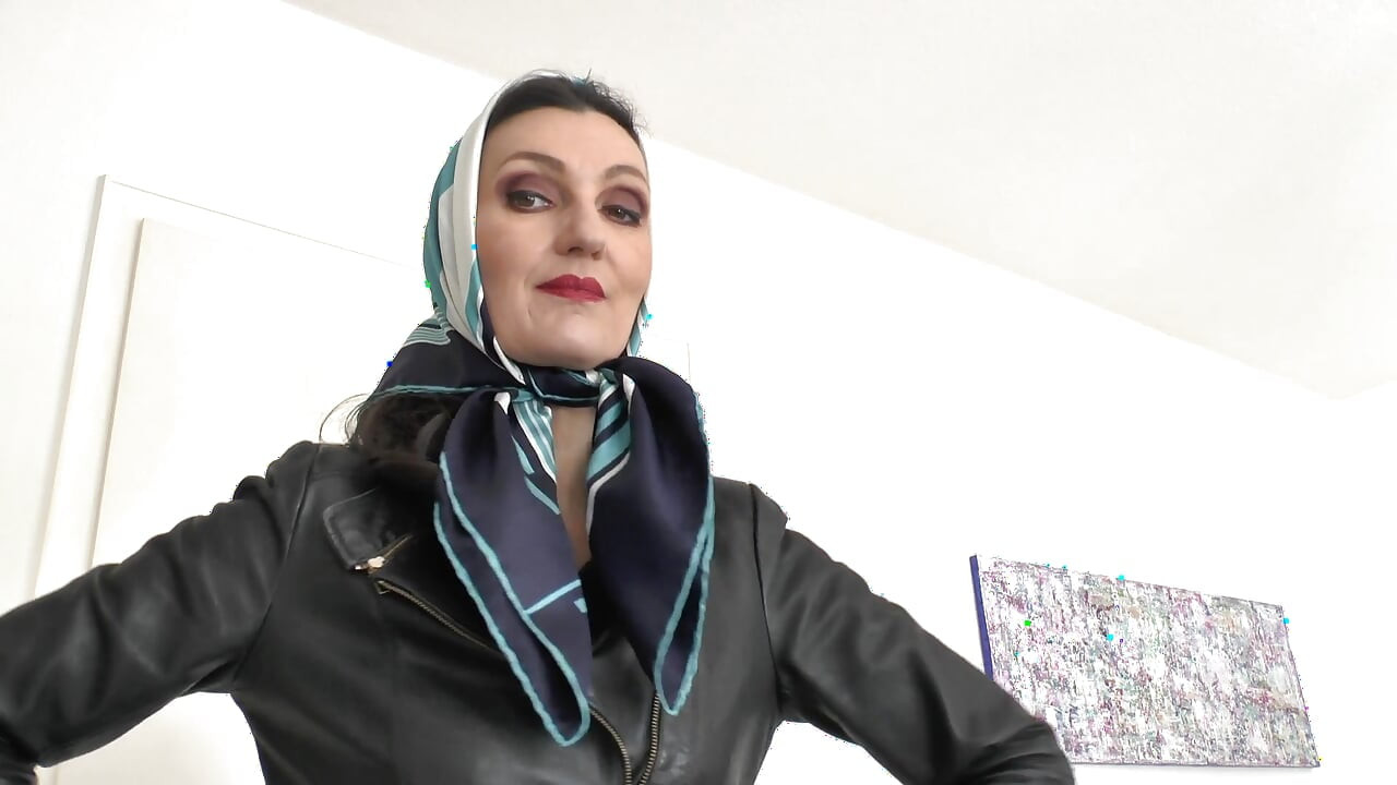 Beautiful Silk Headscarves Fashion Show, JOI, Lady Victoria Valente