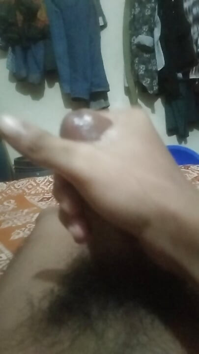 I wanted it so much, so I gave it a handjob.