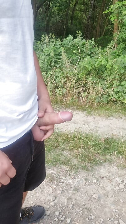 Hungarian guy peeing in a deserted area. Ep3