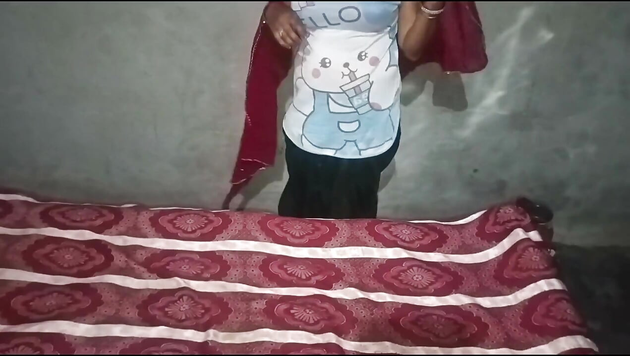 Young Indian Desi Village Step-sister Fucking with Step-brother in Clear Hindi Audio