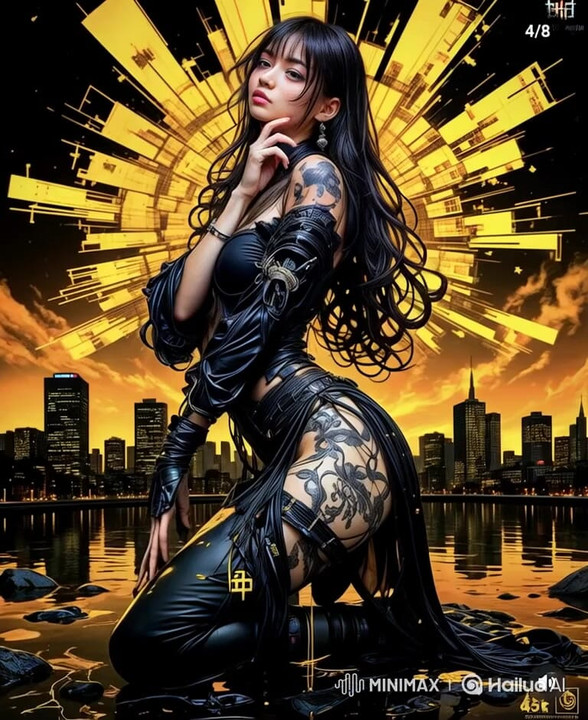 The chinese anime hot girl, so romantic and perfect sizes, super sizzling hot
