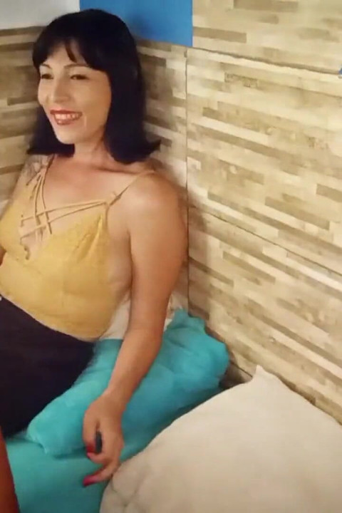Breastfeeding Wife Gives Her Husband Her Breast to Relax Him with a Gentle Handjob