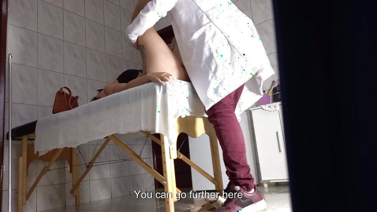 The little blind girl had her anus opened by the gynecologist.