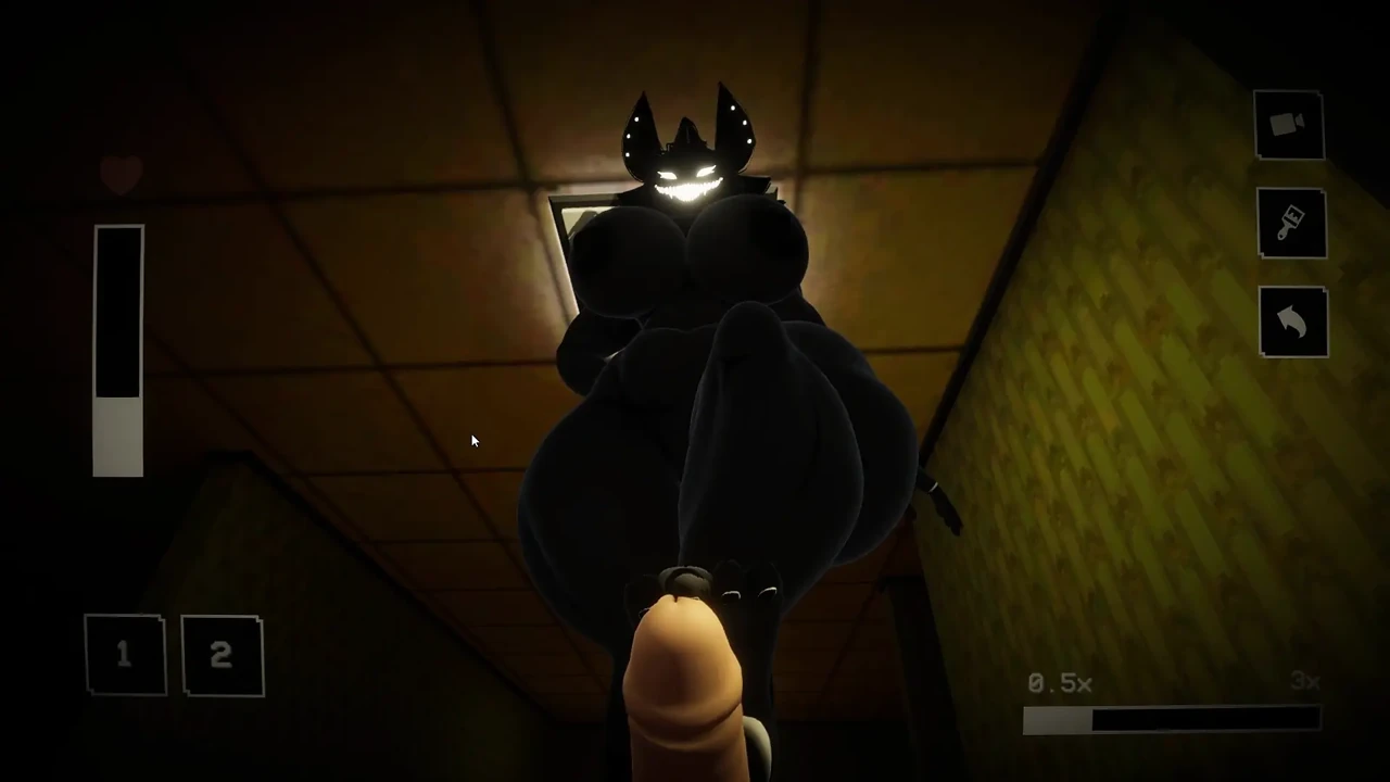 Horny Backrooms with a Demon Succubus