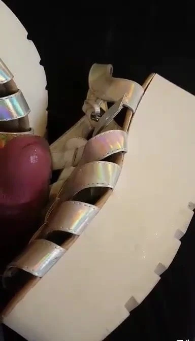My wedges cum