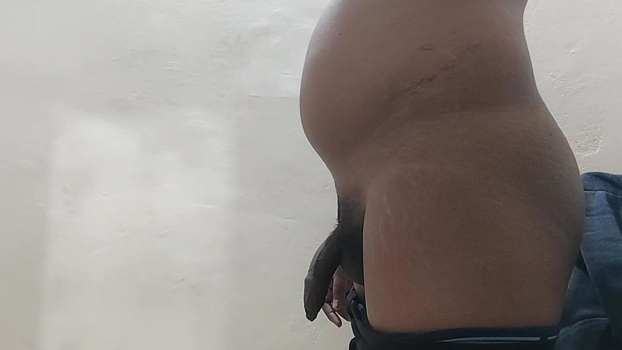 Indian hot young boy cool aakash showing big black dick