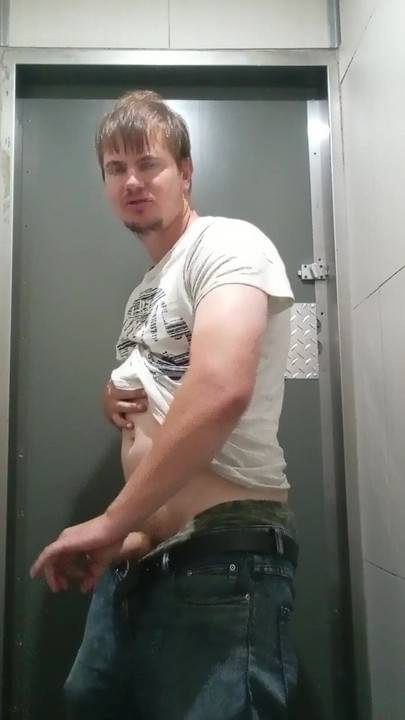 Key moment from "Played with my cock & ass at hospital and ejaculated  to get 1 million subscribers"