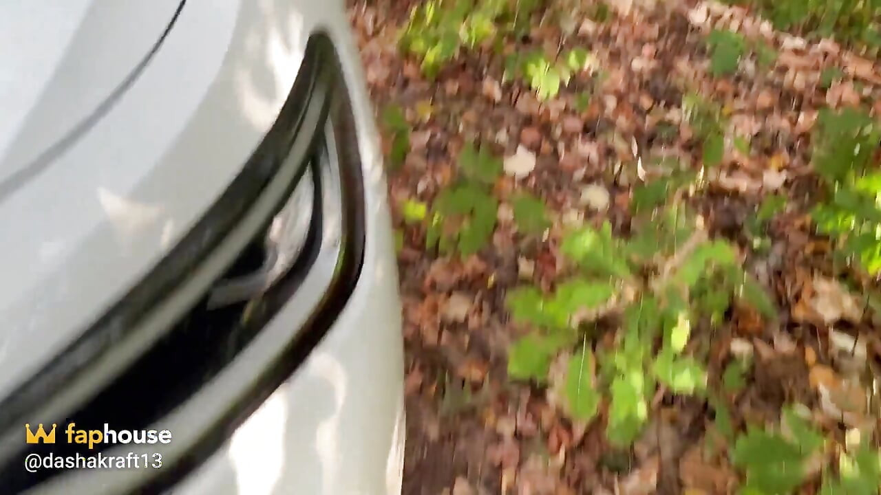 Feet Car Forest