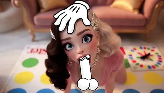 Crystal diajak main game twister dan dientot sama orang asing