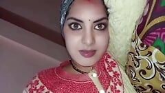 Sex s mojí roztomilou čerstvě vdanou sousedkou, čerstvě vdaná dívka líbá svého přítele, Lalita Bhabhi má sex s klukem