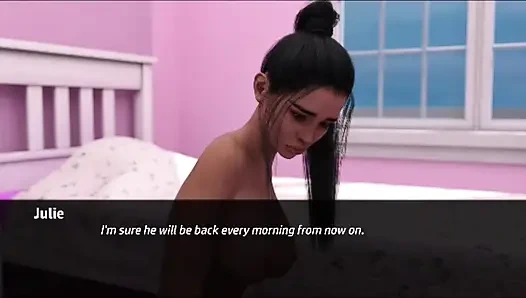 Orta yaşlı seksi kadın #1: Julie George'a oral seks yaptı